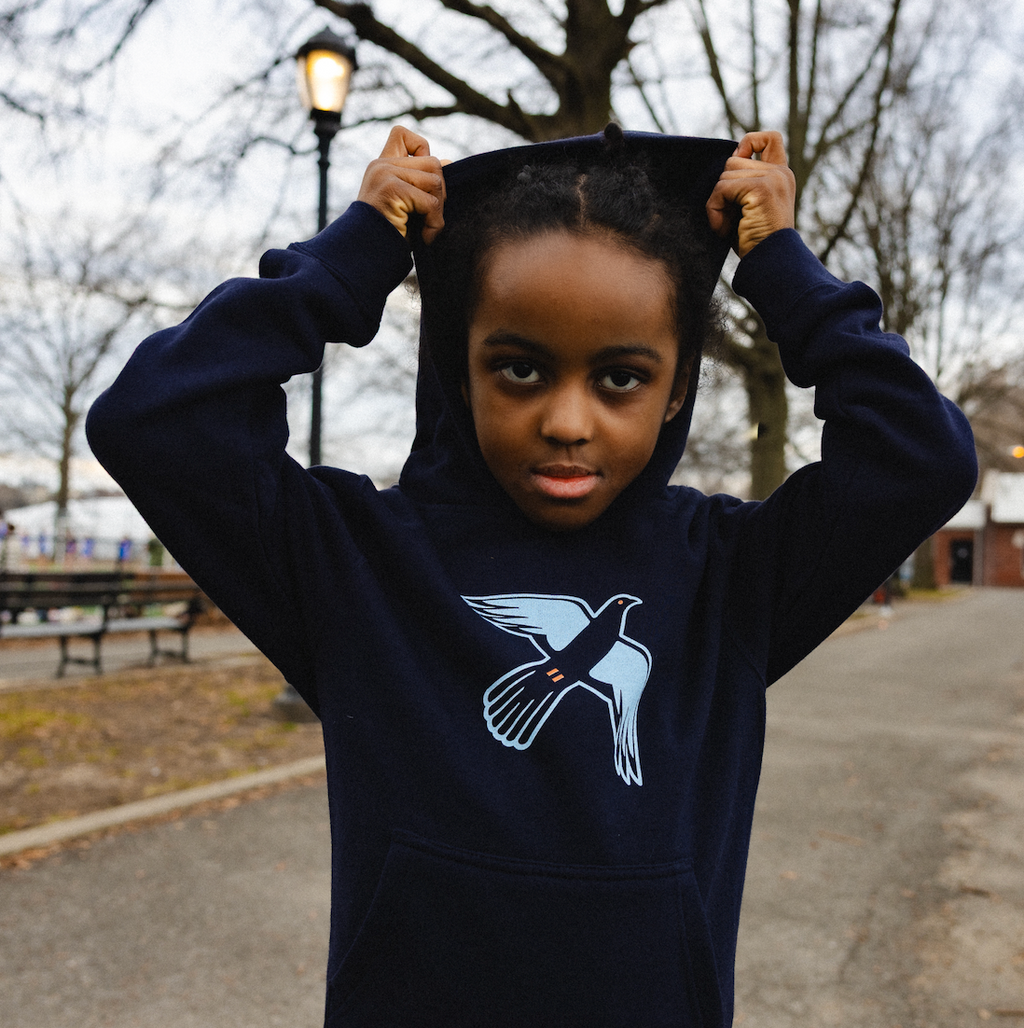 Youth New York City FC II Navy Pigeon Hoodie