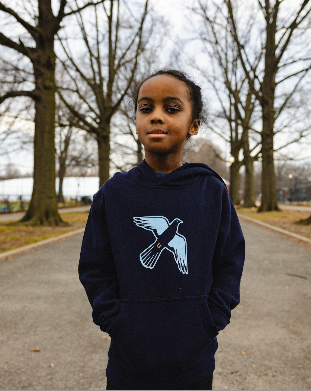 Youth New York City FC II Navy Pigeon Hoodie