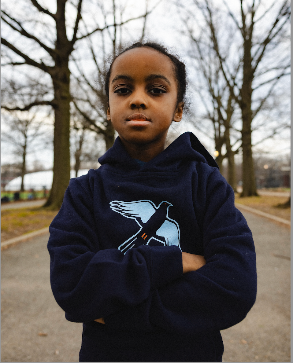 Youth New York City FC II Navy Pigeon Hoodie